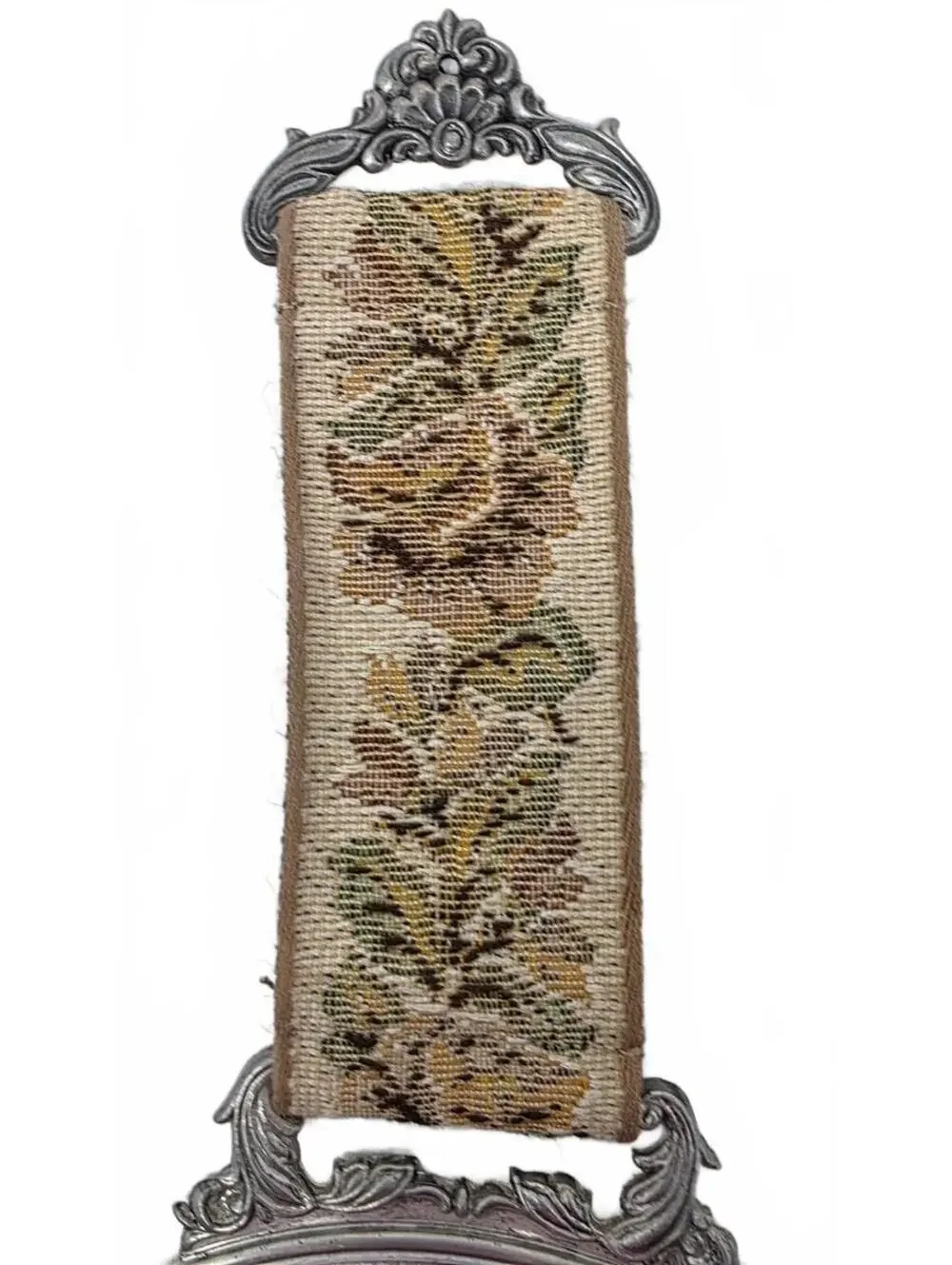 Vintage BMF Zinn Pewter Herbst Autumn German Wall Hanging Bell Pull